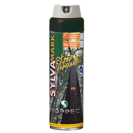 Forstmarkierspray von Soppec Strong Marker in Farbe schwarz 500ml für langfristige Markierung